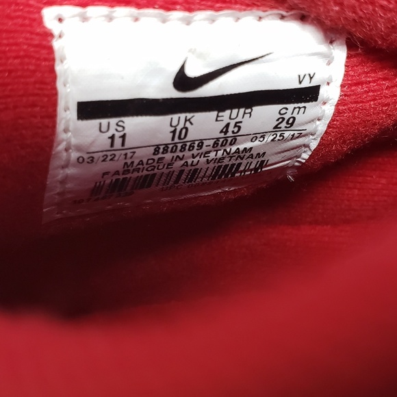 Nike Air Shake Ndestrukt "Gym Red" - Picture 6 of 7